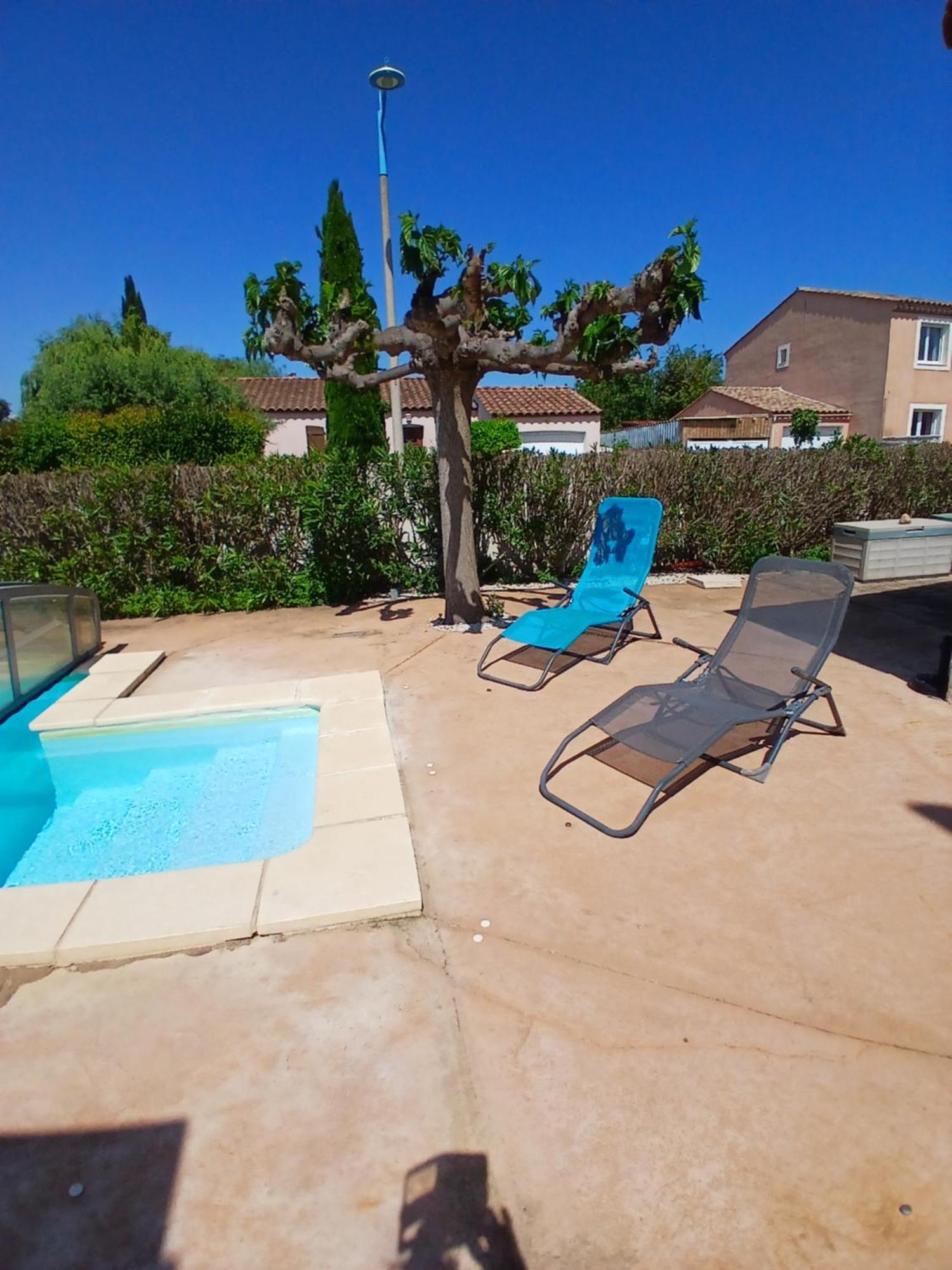 Lauriers Roses Bed & Breakfast Puisserguier Dış mekan fotoğraf